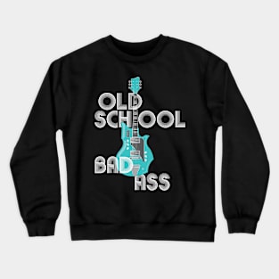 These Go To Eleven, Old School - Vintage Guitar graphic Crewneck Sweatshirt